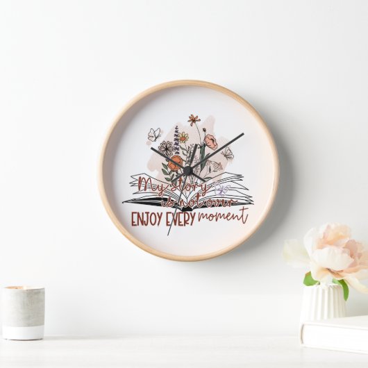 Geniet van elk moment, positieve boodschap (Huis)