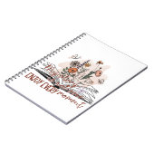 Geniet van elk moment, positieve boodschap notitieboek (Linkerzijde)