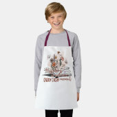 Geniet van elk moment, positieve boodschap schort (Gedragen)