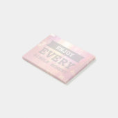 Geniet van elk moment post-it® notes (Schuin)