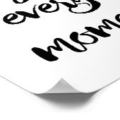 Geniet van elk moment Poster (Hoek)