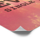 Geniet van elk moment poster (Hoek)