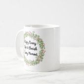 Geniet van elk slokje en koester elk moment koffiemok (Voorkant links)