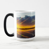 Geniet van elke Mok voor 'Sunset Morphing Coffee' (Links)
