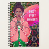 Geniet van elke momentplank planner (Voorkant)