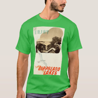 Geniet van GIPPSLAND LAKES Australische Victoriaan T-shirt