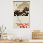 Geniet van Gippsland Lakes Poster (Keuken)