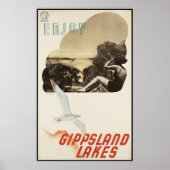Geniet van Gippsland Lakes Poster (Voorkant)