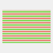 Geniet van groene, witte, rode kerstinstraling inpakpapier vel (Voorkant)