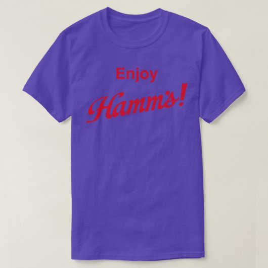 Geniet van hammen t-shirt (Design voorkant)