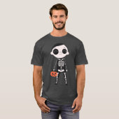 Geniet van Happy Halloween Day Halloween Zombie T-shirt (Voorkant volledig)