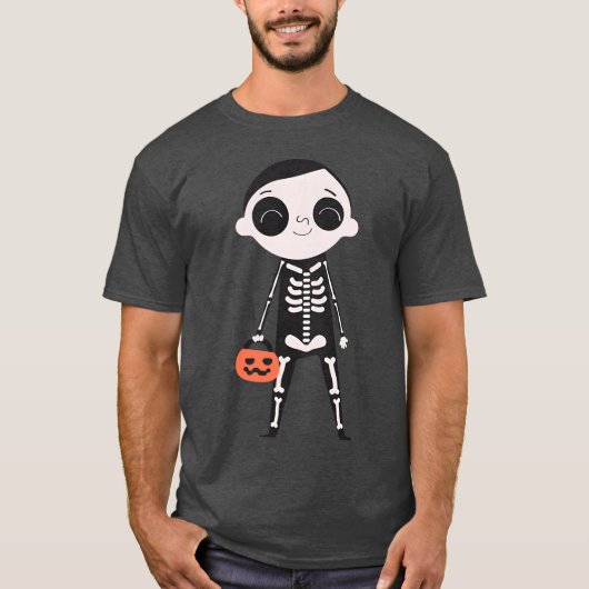 Geniet van Happy Halloween Day Halloween Zombie T-shirt (Voorkant)