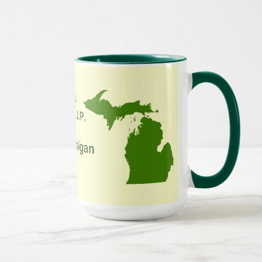 Geniet van het Amerikaanse Michigan met Da Yoopers Mok (Rechts)