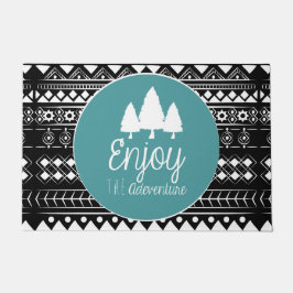 Geniet van het avontuur Boho Deurmat