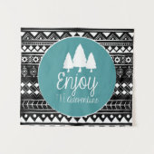 Geniet van het avontuur Boho Wandkleed (Voorkant (horizontaal))