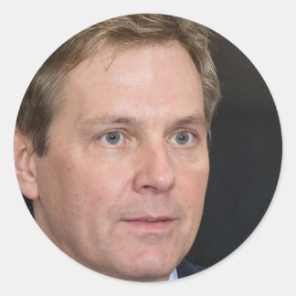 Geniet van het avontuur ronde sticker