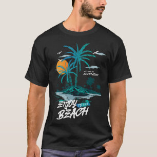 Geniet van het Beachsummer cadeau-idee T-shirt