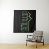 geniet van het buitenleven wandelavontuur wandkleed (In Situ (horizontaal))