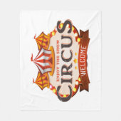 Geniet van het circuscadeau fleece deken (Voorkant)
