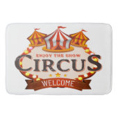 Geniet van het circuscadeaubadmat badmat (Voorkant)