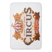 Geniet van het circuscadeaubadmat badmat (Voorkant Verticaal)