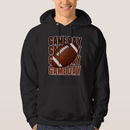Geniet van het Football spel met deze speeldag Hoodie (Voorkant)
