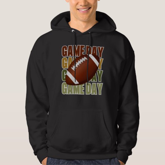 Geniet van het Football spel met deze speeldag Hoodie (Voorkant)