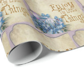 Geniet van het glanzende handboek voor kleine ding cadeaupapier (Rol Hoek)