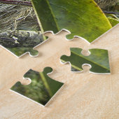 Geniet van het glimlachen van de gleuf met de Gift Legpuzzel (Zijkant)