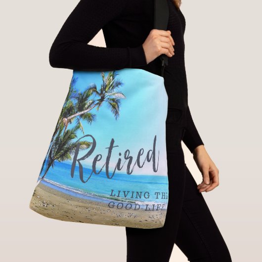 Geniet van het goede leven. crossbody tas (Dichtbij)