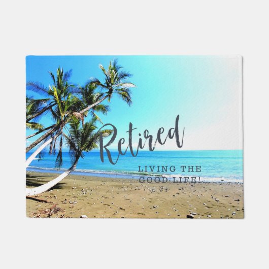 Geniet van het goede leven. deurmat (Voorkant)