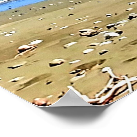 Geniet van het goede leven. poster (Hoek)