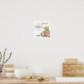 Geniet van het grootste cadeau-Poster-Aanpasbaar Poster (Keuken)