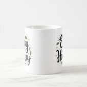 Geniet van het kerstscript Christmas Coffee Mok (Center)