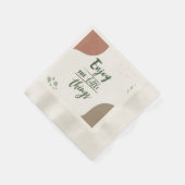 Geniet van het kleine Inspirerend Servet (Hoek)