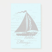 Geniet van het kleine Poster Post-it® Notes (Voorkant)