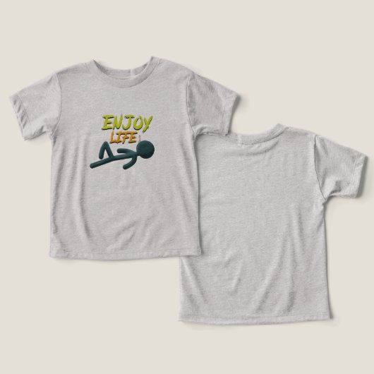 Geniet van het leven (Ontwerp Voorkant & Achterkant)