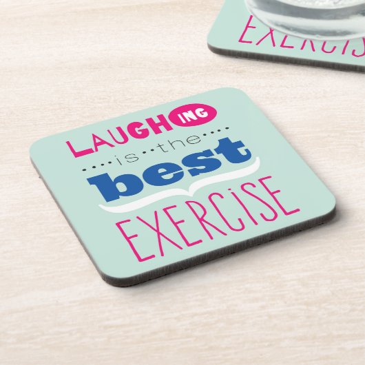 Geniet van het leven bier onderzetter (Linkerzijde)