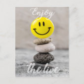 Geniet van het leven! briefkaart (Voorkant)