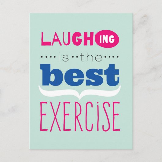 Geniet van het leven briefkaart (Voorkant)