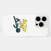 Geniet van het leven Case-Mate iPhone case (Achterkant (horizontaal))