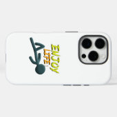 Geniet van het leven Case-Mate iPhone case (Achterkant (horizontaal))