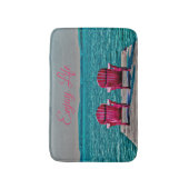 Geniet van het leven in de bijtende bijkomstige ha badmat (Voorkant Verticaal)