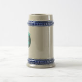 Geniet van het leven Kawaii: mooie flamingo blue & Bierpul (Center)