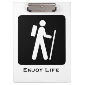 Geniet van het leven klembord (Voorkant)