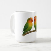 Geniet van het leven koffiemok (Voorkant links)
