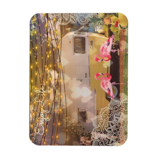 Geniet van het leven magneet (Verticaal)