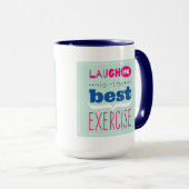 Geniet van het leven mok (Voorkant rechts)