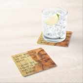 Geniet van het leven opnieuw geboren Boeddhisme Aa Kartonnen Onderzetters (Insitu)