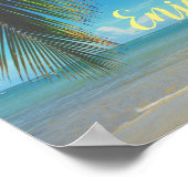 Geniet van het leven poster (Hoek)